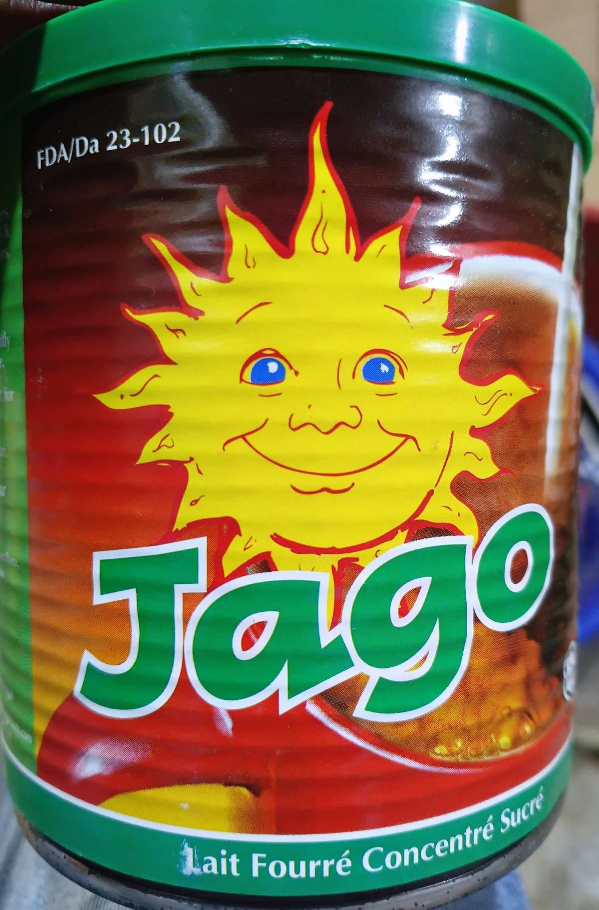 JAGO SWEETENED CONDENSED FILLED MILK