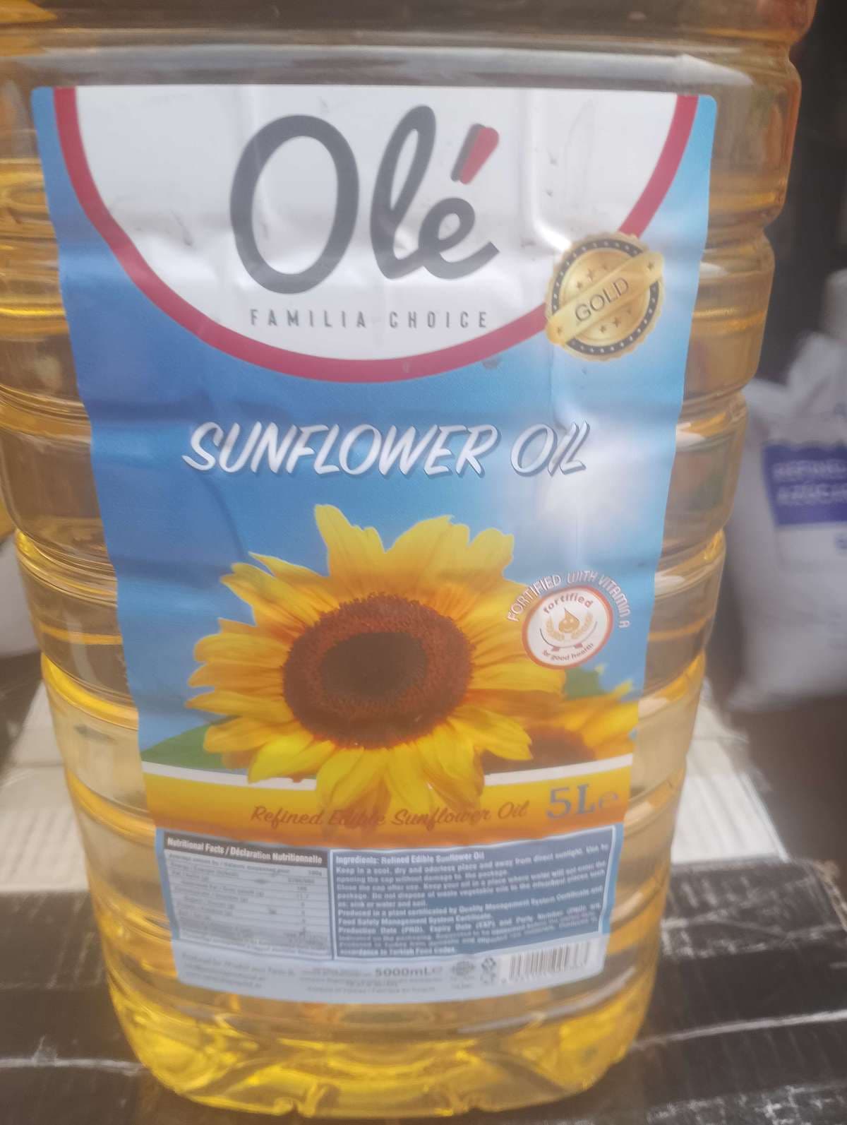 Ole sunflower 5liter