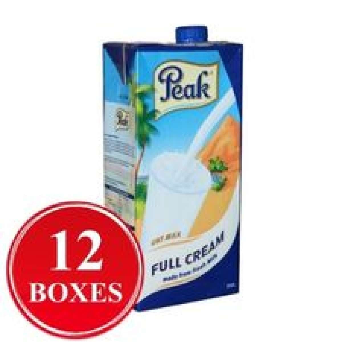Peak Full Cream 12x1L UHT