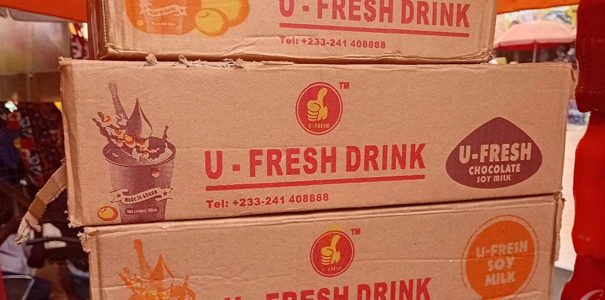 U-fresh chocolate cup drink